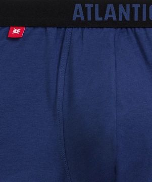 Трусы мужские боксеры (3шт), Atlantic 3MH-011, темно-голубой + темно-синий + эспрессо
