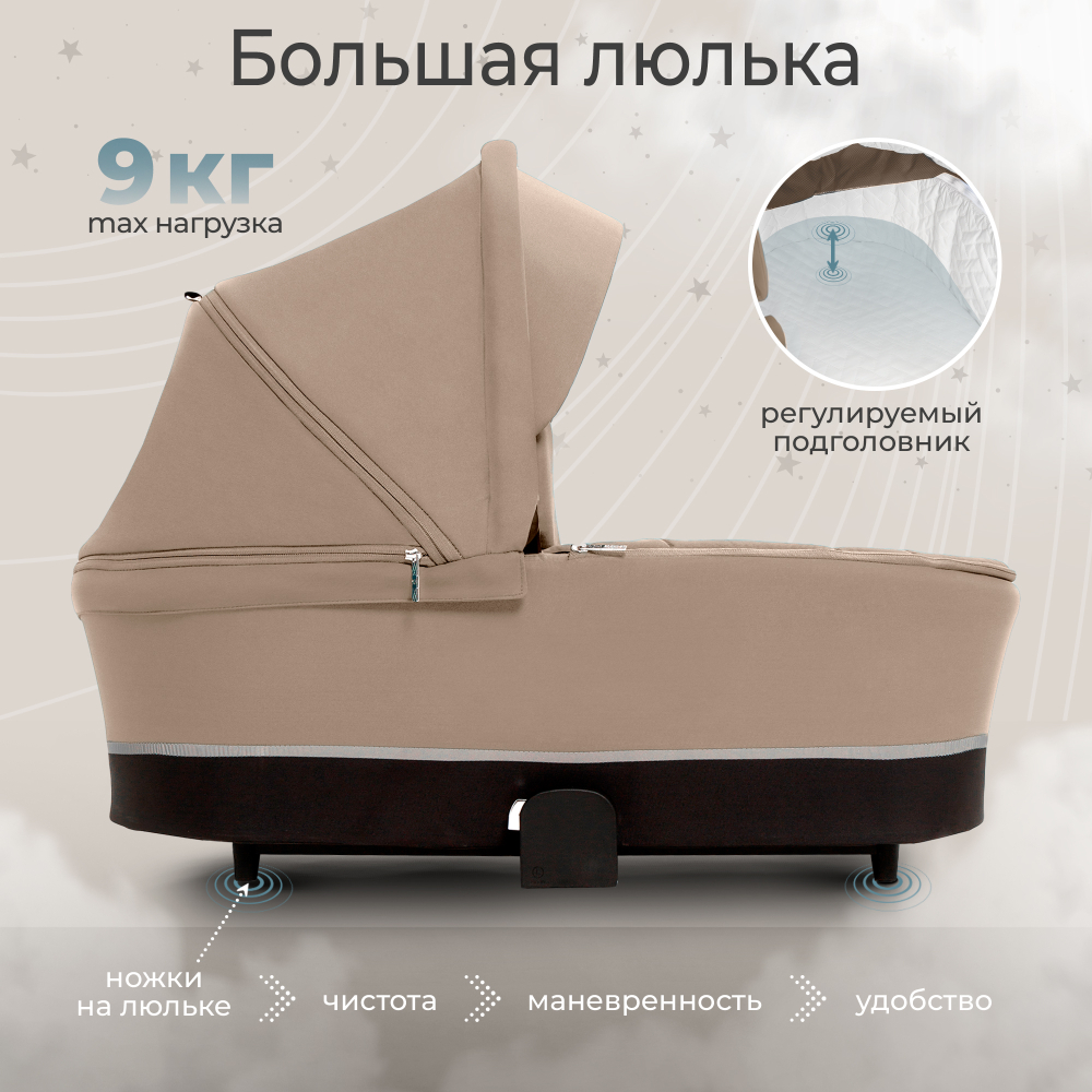 Коляска 2в1 Sweet Baby Cupola Almond Beige