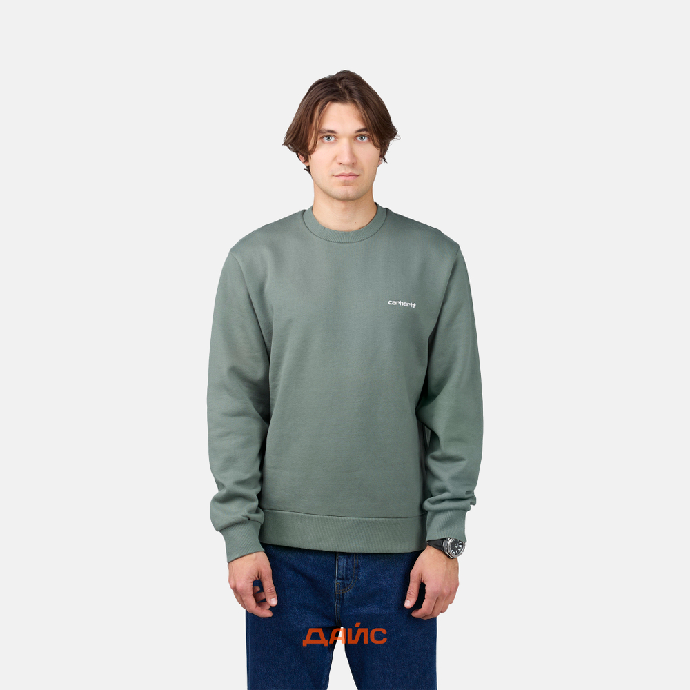 Толстовка мужская Carhartt WIP Script Embroidery Sweatshirt