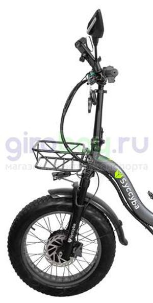 Электровелосипед Syccyba F11 Pro Dual 48V/20Ah (полный привод) - Серый обод фото №10