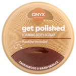 Onyx Professional, Get Polished, скраб для тела, сандаловое дерево и согревающая ваниль, 453 г (16 унций)