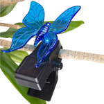 Светильник на солнечной батарее "Бабочка" на прищепке