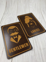 Табличка на дверь информационная