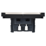 FORTE&PIANO Выключатель жалюзи 10А FP111 черный IEK