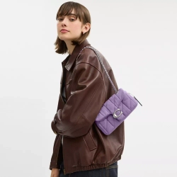 COACH СУМКА ЧЕРЕЗ ПЛЕЧО TABBY 20 С МЯГКОЙ ПОДКЛАДКОЙ, СИРЕНЕВЫЙ