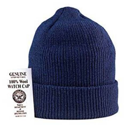 Шапка - GENUINE Watch Cap Wool (темно-синяя)