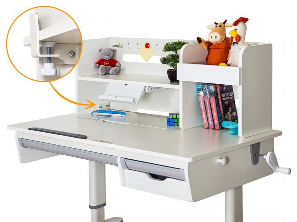 Растущая парта Mealux Montreal 2 Multicolor BD-670-2 (1200×650 мм)