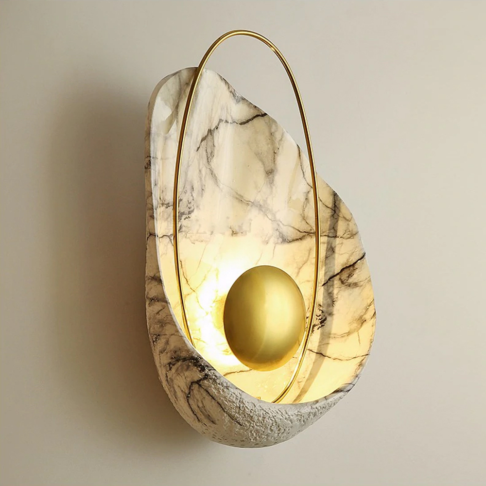 Настенный светильник Pearl white