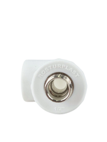 Угольник комбинированный PPR наружная резьба 32х 1/2,  белый, РТП (60/15)