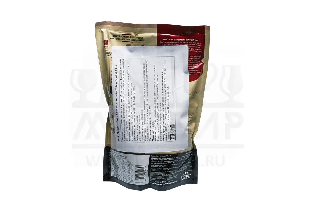 Солодовый экстракт Mangrove Jack's Craft Series "Bavarian Wheat Pouch", 2,2 кг