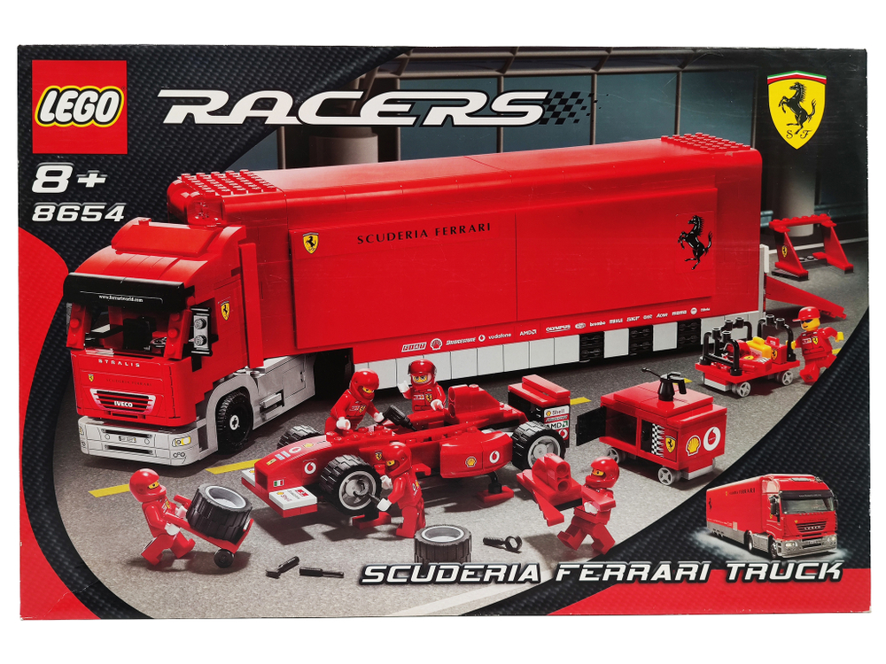 Конструктор LEGO Racers 8654 Грузовик Скудерия Феррари