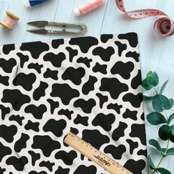 Ткань бязь бежевый узор "жираф"