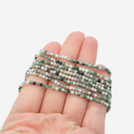 Моховой агат натуральный, шар 2,4мм