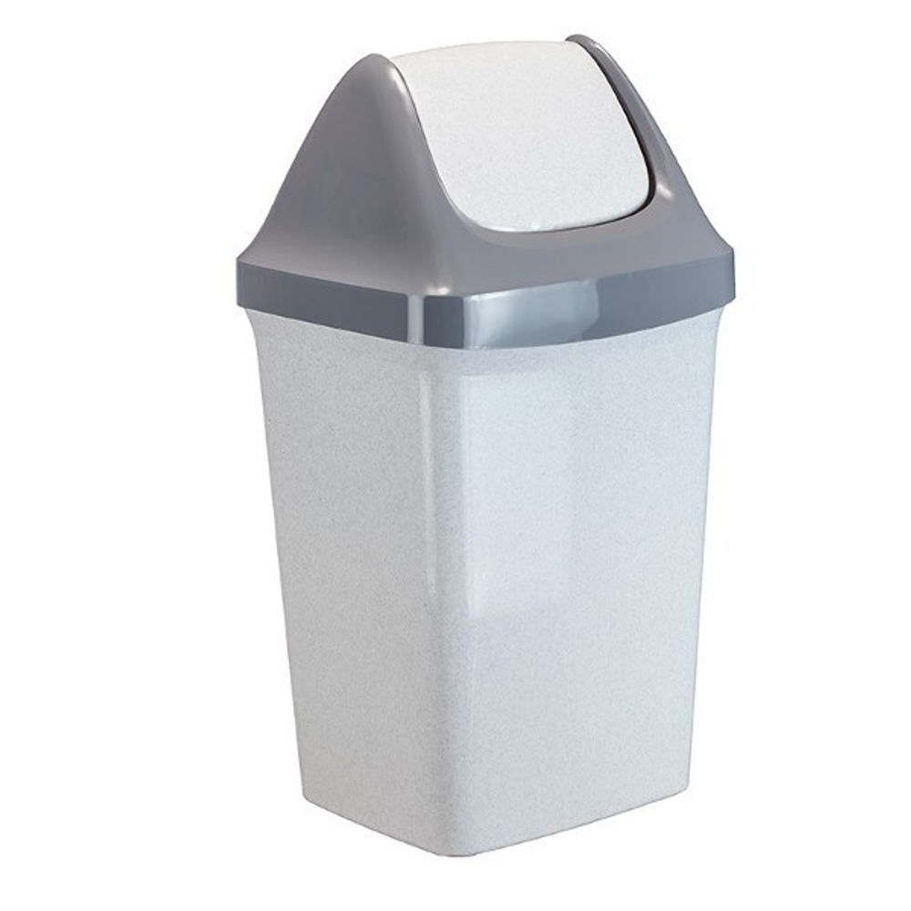 Контейнер для мусора с плавающей крышкой СВИНГ 25л М2463