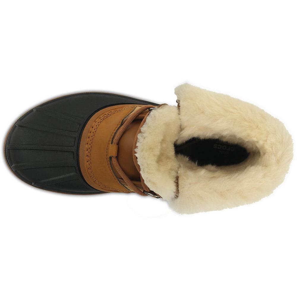 Женские ботинки Crocs AllCast II Luxe Shearling Boot