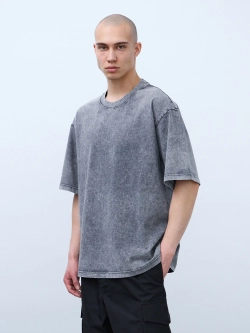 Футболка (серый) Garment dyed 230 г