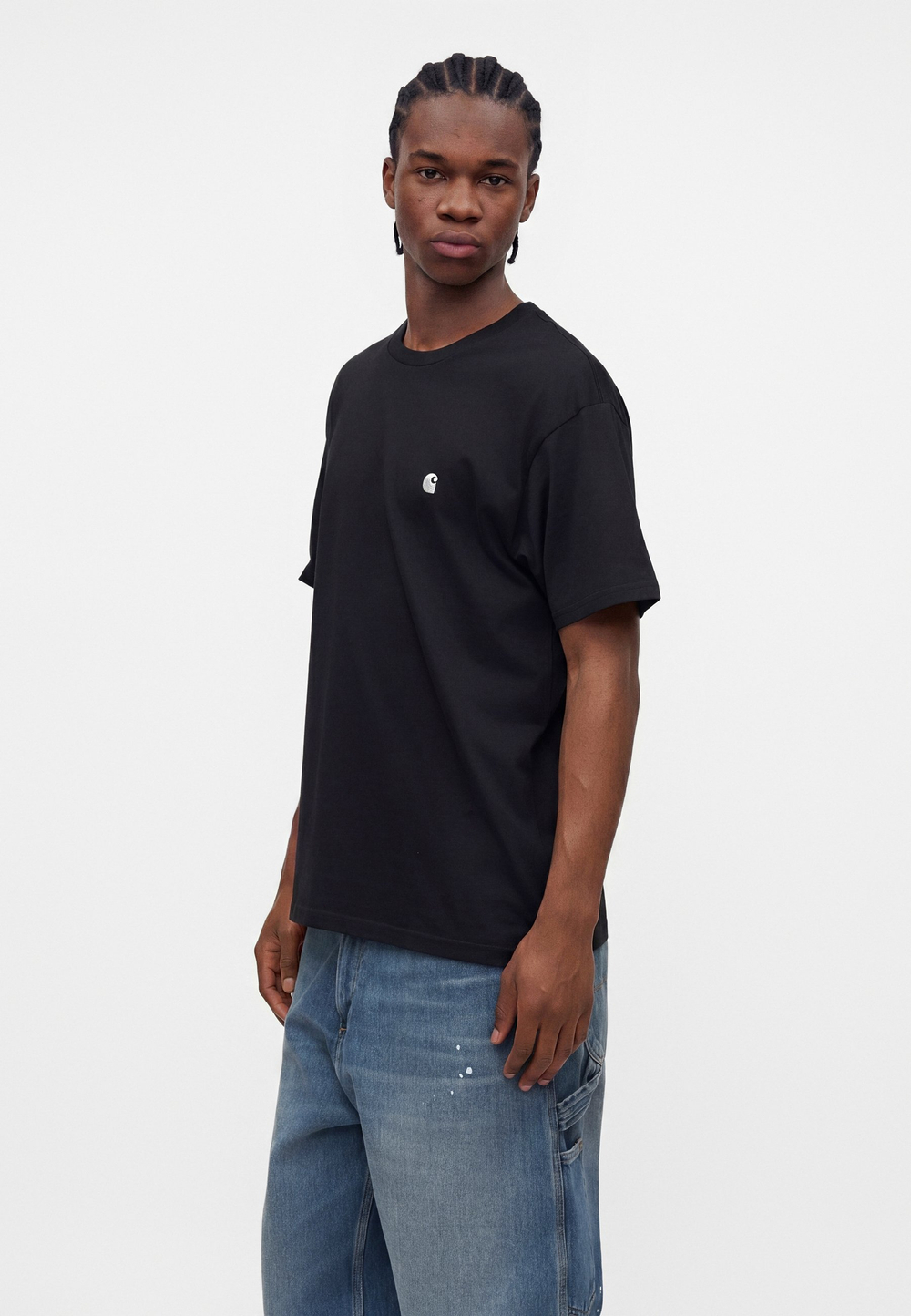 Carhartt WIP MADISON - Базовая футболка - Чёрный