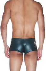 Мужские гладкие трусы-боксеры (Размер: L-XL) (Цвет: зеленый)