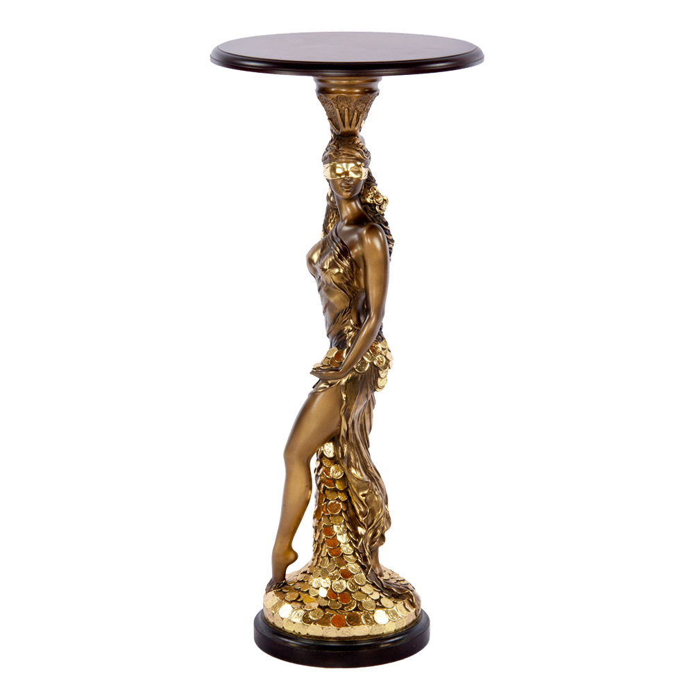 Подставка декоративная Фортуна Бронза