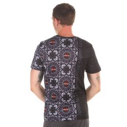 Мужская футболка черная с узором Sesmik by Vlad Sedov VS003/VS0019