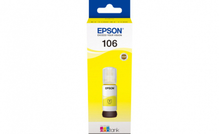 Чернила Epson C13T00R440 106 Eco Tank YE