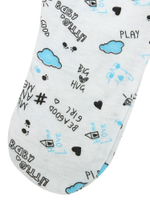 Ползунки д/новорожд. р.62-68 T11KR-0/1 белый, облака (Такро)