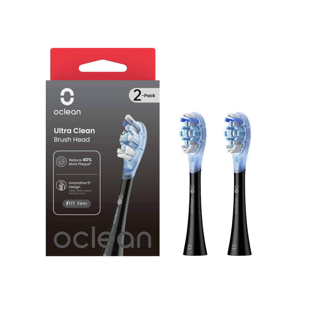 Комплект насадок Стандартная чистка для Oclean X Ultra UС02 (2шт, Черный)