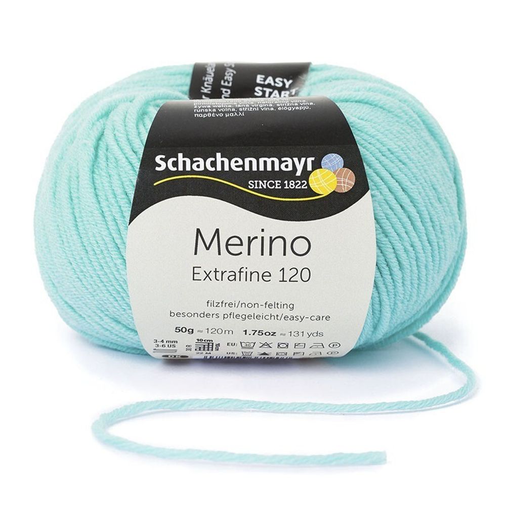 Пряжа Schachenmayr Merino Extrafine 120 (00167)