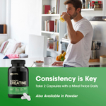 Optimum Nutrition, микронизированный креатин в капсулах, 100 капсул (1,25 г в 1 капсуле)
