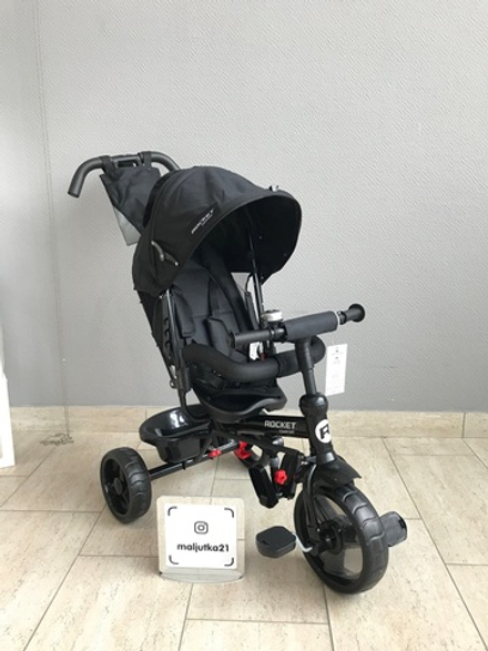 Велосипед 3-х колесный ROCKET Comfort черный арт. XG7341