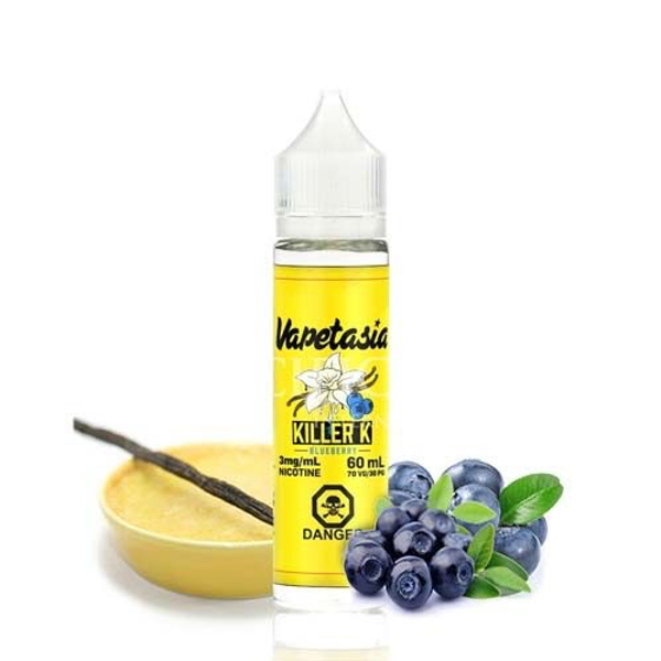 Купить Жидкость Vapetasia Killer Kustard - Blueberry 60 ml (Original)