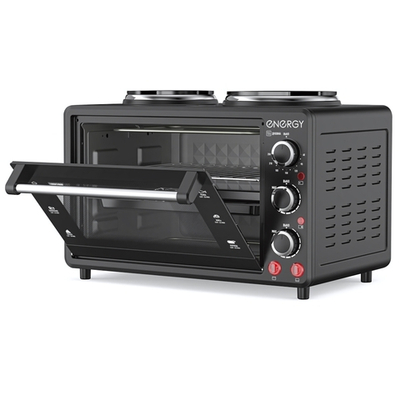 Духовка электрическая ENERGY GН-26A-B, 1400Вт, 26л