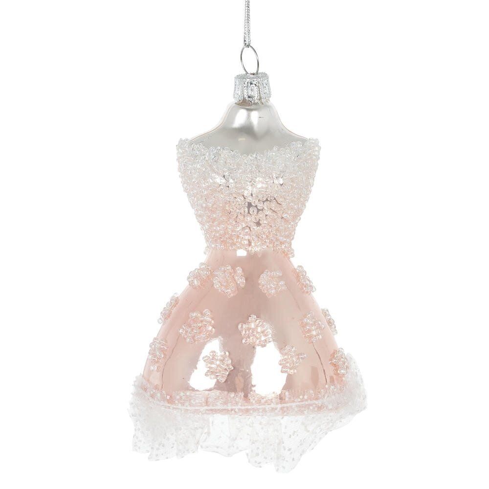 GAEM Украшение новогоднее "Платье", L7 W6 H12 см, 2в.