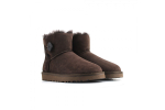 UGG Mini Bailey Button II Chocolate