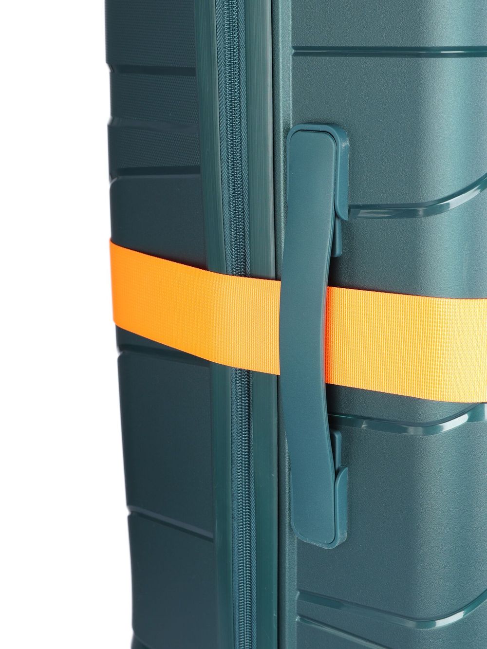 Чемодан 463 / С ремнем / Полипропилен