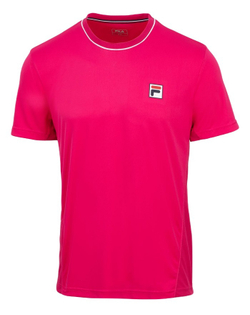 Теннисная футболка Fila T-Shirt Raphael - pink peacock