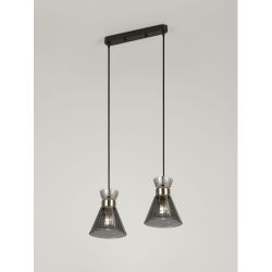 Светильник подвесной (подвес) Rivoli Isla 9187-302 2хЕ27 60 Вт модерн | Лайт