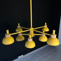 Люстра На Штанге Fanta A 8 Lights Yellow By Imperiumloft