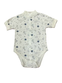 Боди короткий рукав на кнопках из кулирки (100% хлопок) на рост 86 см