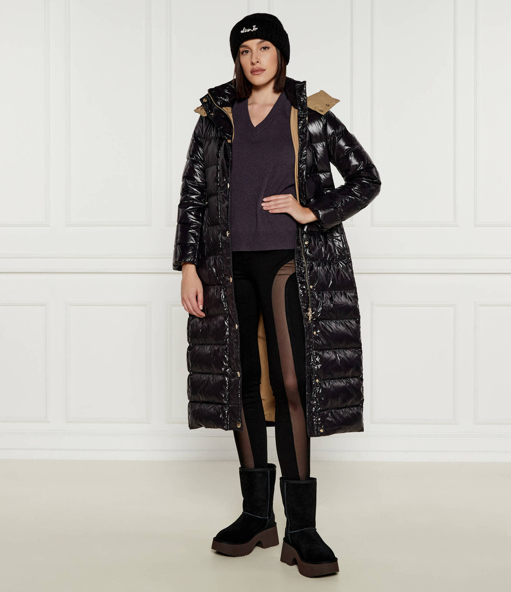 Шерстяной свитер Liu Jo - графитовый(CF4021 MS019)