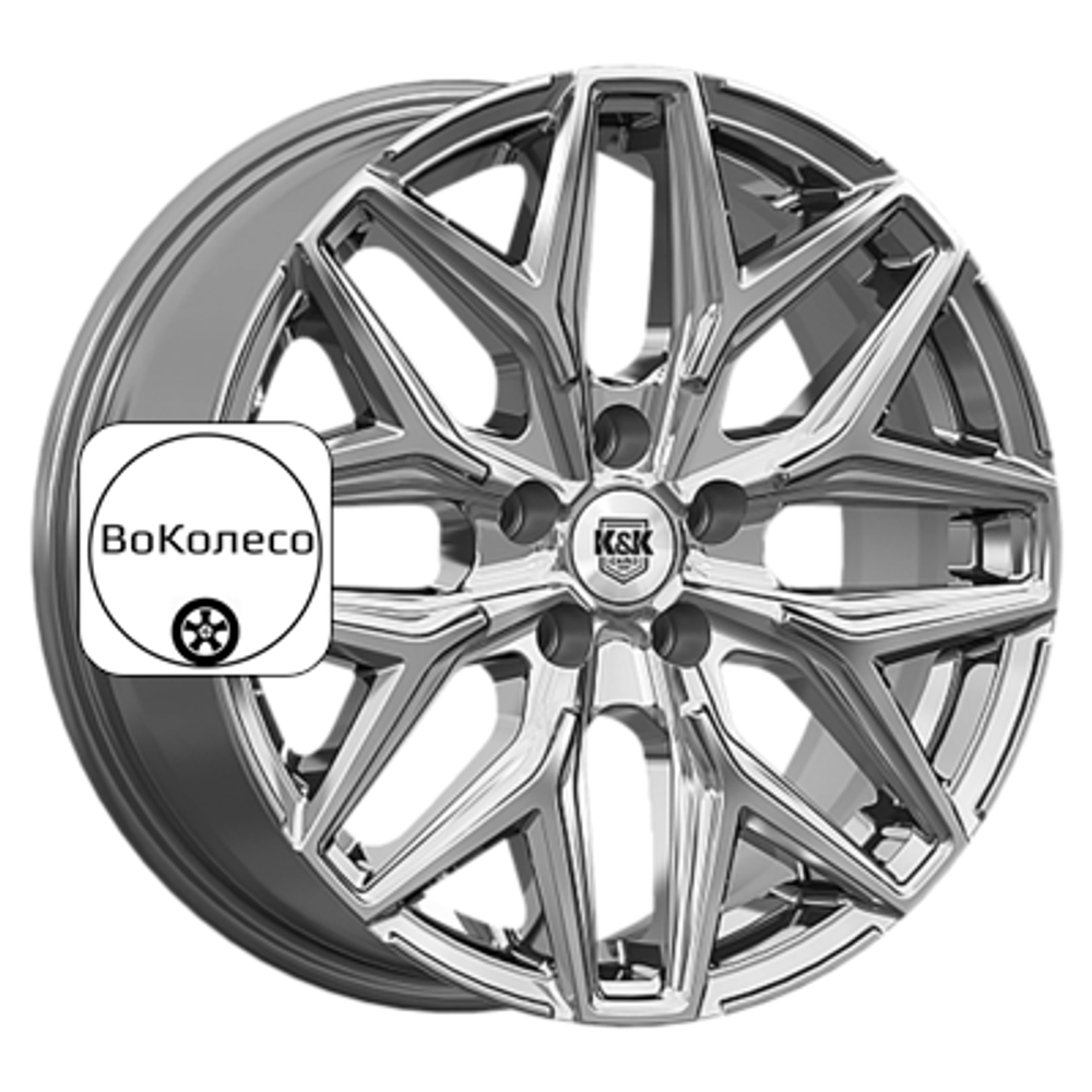 7x17/4x108 ET36 D63,35 Ариус (КС1187) Дарк платинум K&K