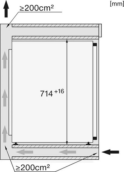 Встраиваемый морозильник Miele FNS 7040 D