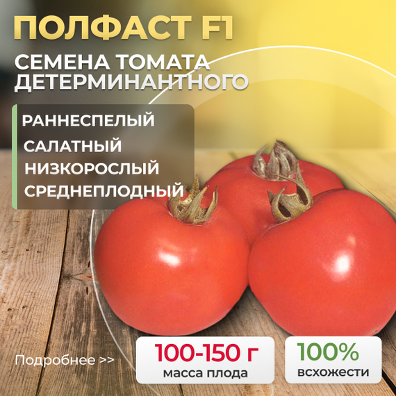 ПОЛФАСТ F1 семена томата Bejo семена – фото 1