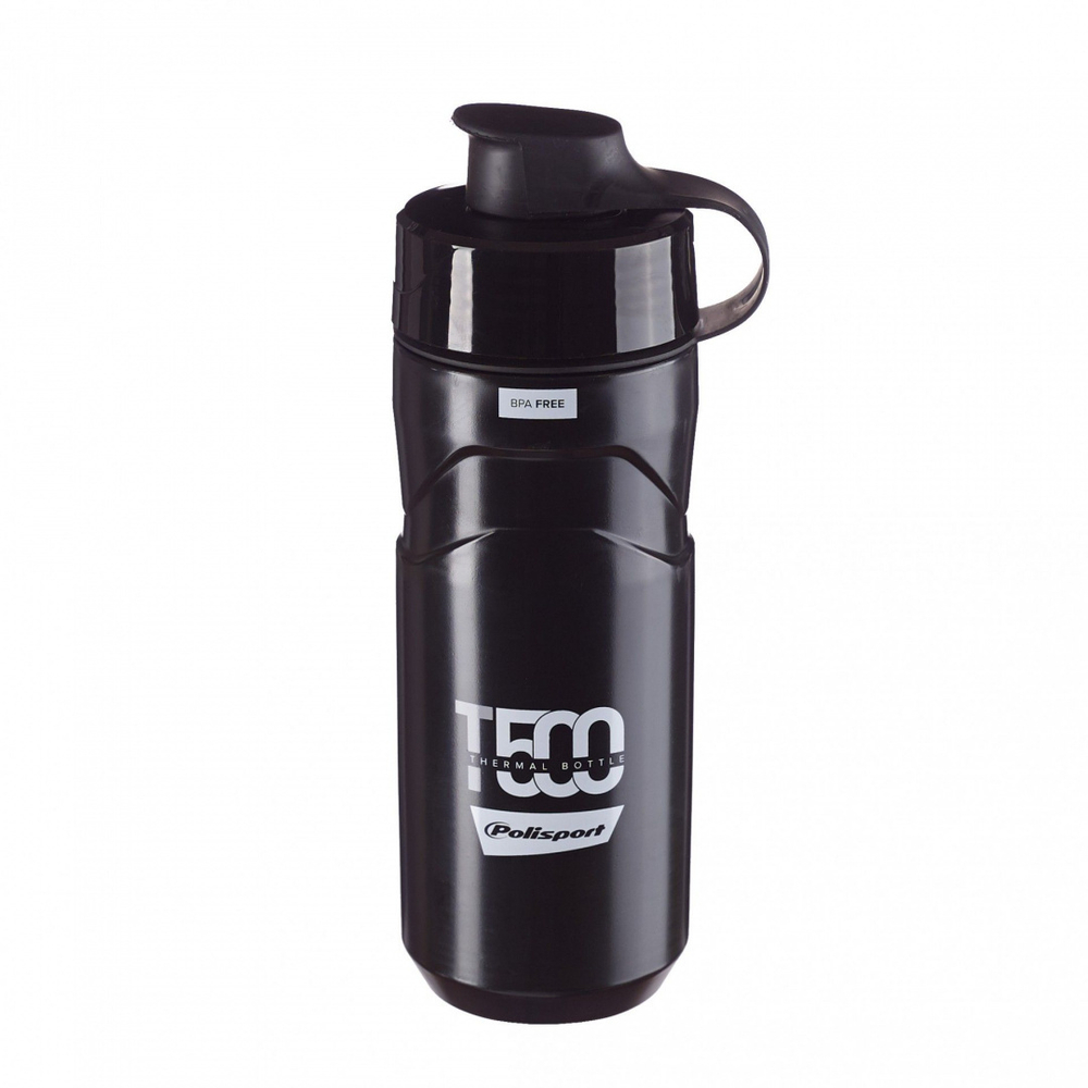Термофляга Polisport THERMAL BOTTLE T500 500ml/650ml BLACK/GREY
