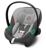 Коляска 3 в 1 Cybex Priam IV Rosegold complete и автокресло Aton S2 i-Size Lava Grey Cozy Beige