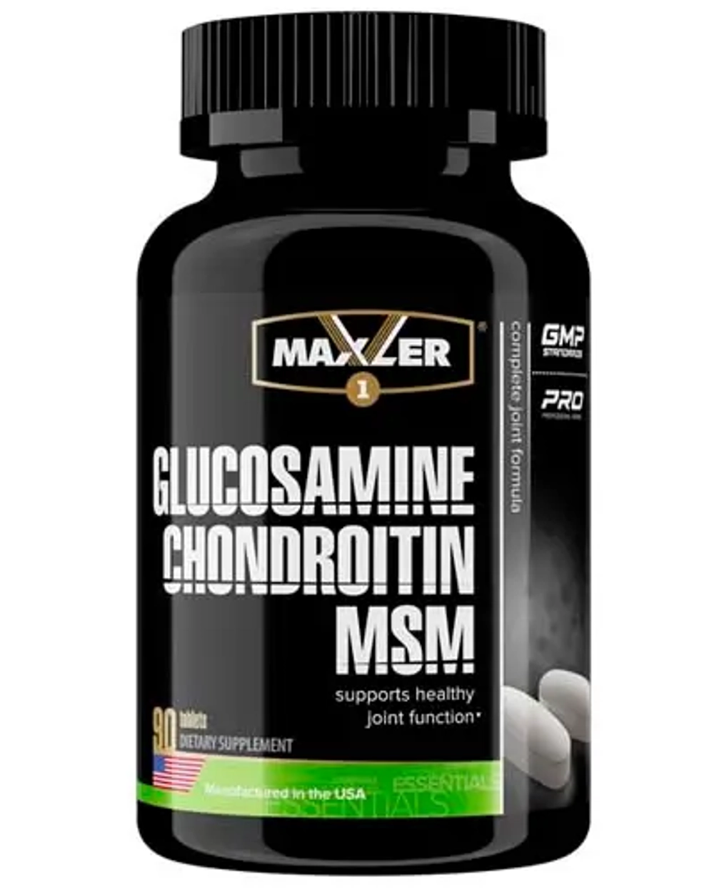 БАД Глюкозамин-Хондроитин + МСМ 90 таб. (Maxler)
