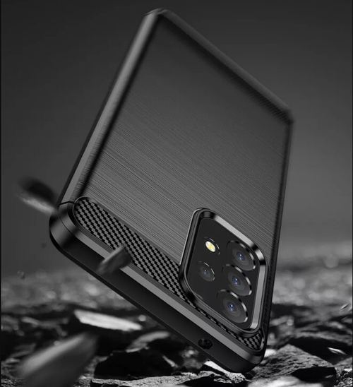Синий чехол для смартфона Samsung Galaxy A53 5G с 2022 года, серии Carbon от Caseport
