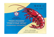 Чипсы Ou Jiang креветочные для приготовления, 227 г