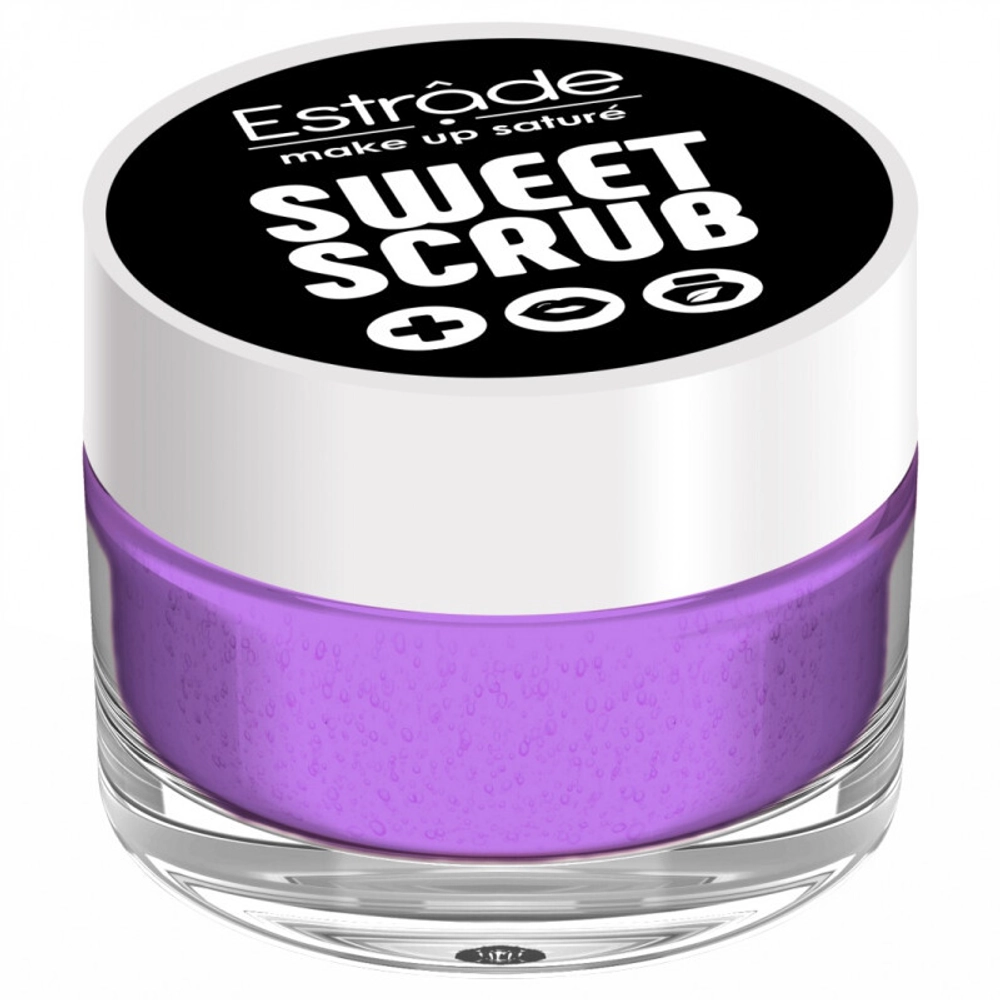 Скраб для губ Estrade Sweet Scrub сахарный Сиреневый 8 гр