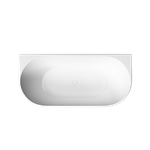 Акриловая ванна Sancos Labo 1700x800x580 мм, пристенная, с каркасом, со сливом-переливом, донным клапаном"сlick-сlack", цвет белый, арт. FB22